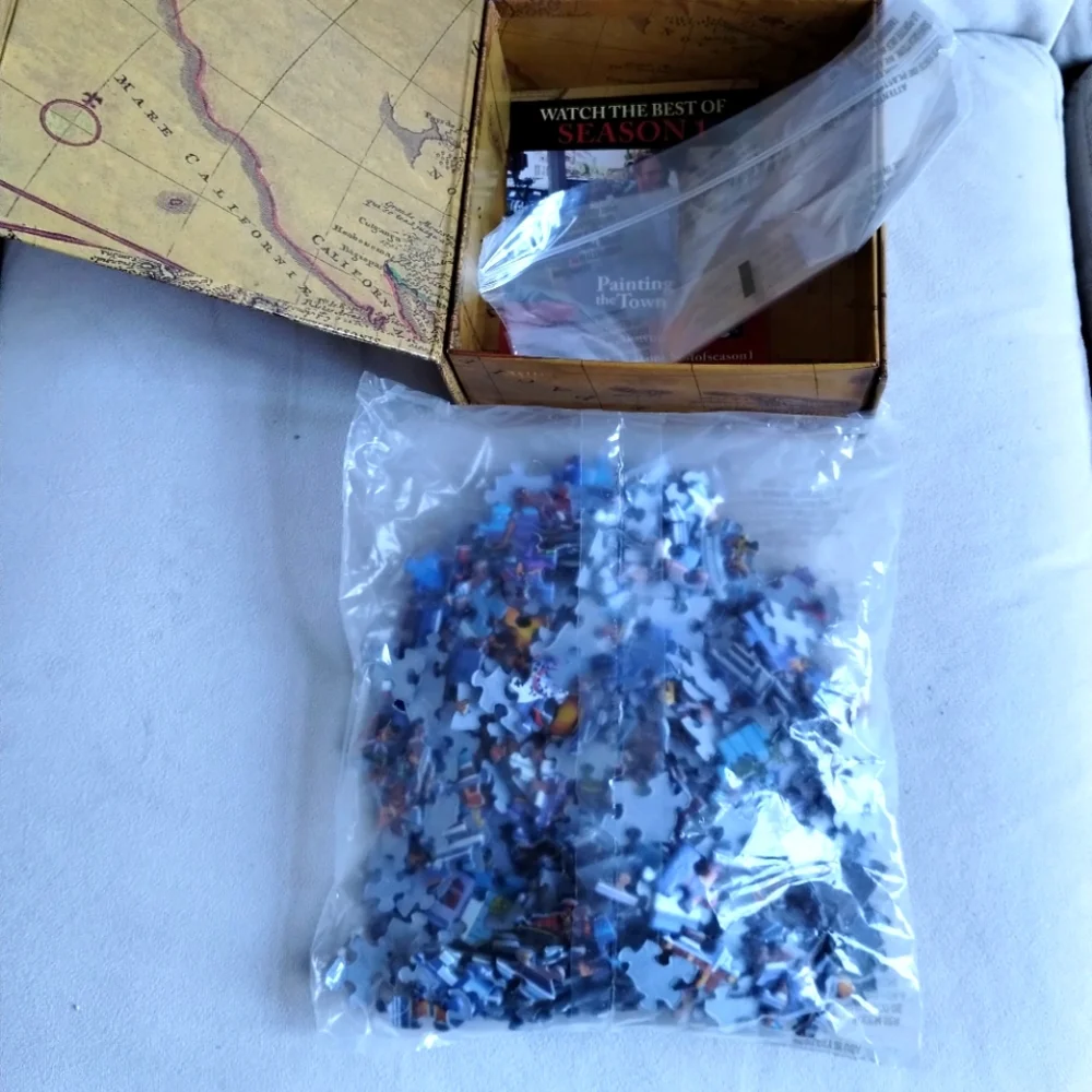 Dowdle Puzzle NEW Raining Cats and Dogs 500 Piece - Picture 8 of 9